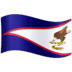 🇦🇸 flag: American Samoa display on Facebook